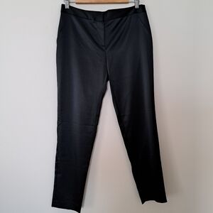 Forever 21 Essentials Black Satin Pants